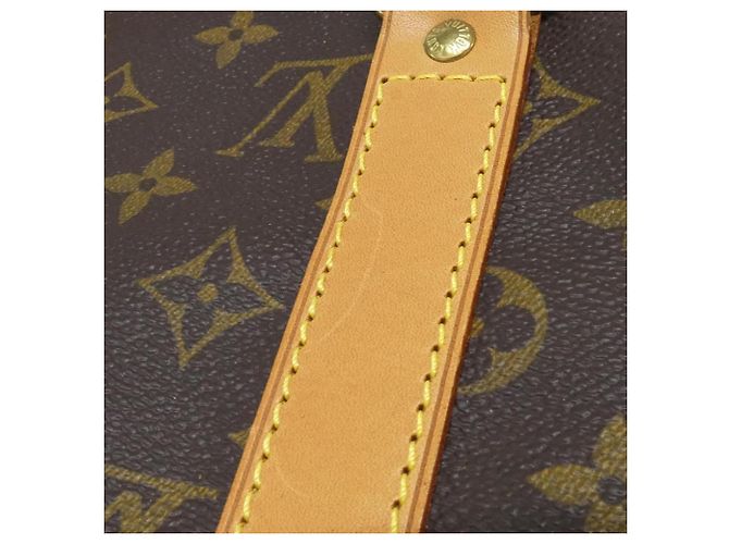Louis Vuitton Monogram Keepall Bandoulière Boston Tasche Braun - Ansicht 4