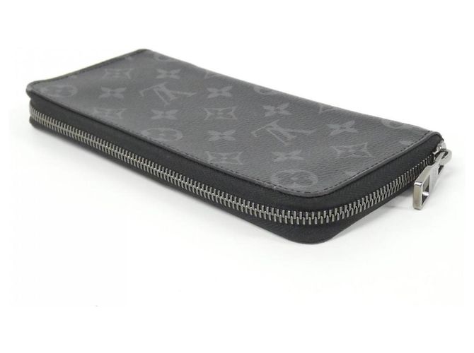 Louis Vuitton Monogram Eclipse Zippy Wallet Black - view 2