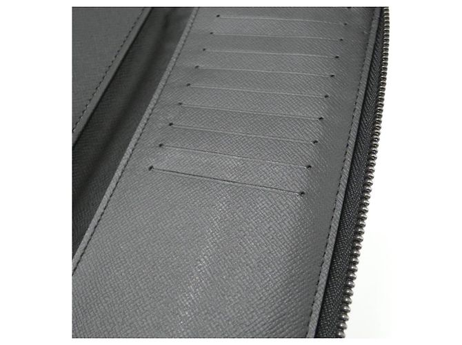 Louis Vuitton Monogram Eclipse Zippy Wallet Black - view 6