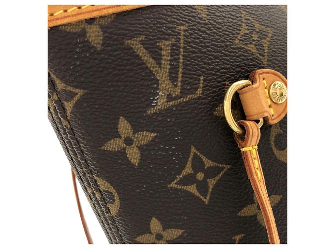 Louis Vuitton Monogram Neverfull MM Handtasche Braun - Ansicht 5