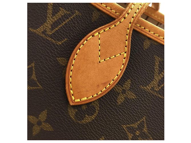 Louis Vuitton Monogram Neverfull MM Handtasche Braun - Ansicht 6
