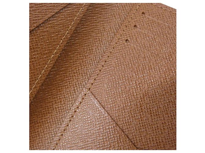 Louis Vuitton Monogram Flower Organizer de Poche Card Case Marrone - vista 5