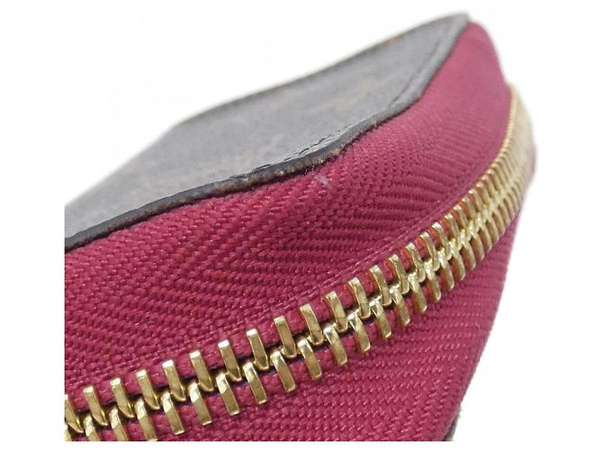 Tarjetero Louis Vuitton Monogram Multicart Castaño Fucsia - vista 3