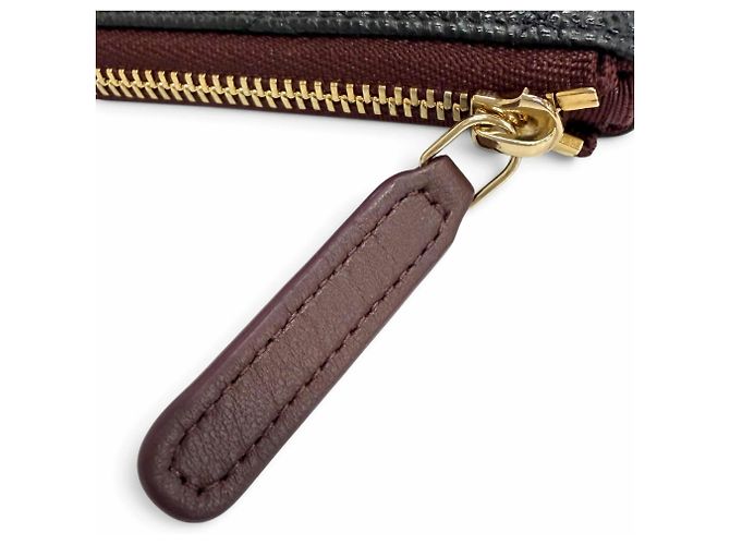 Pouch piccola con zip Classic Small in pelle Caviar Chanel Nero - vista 9