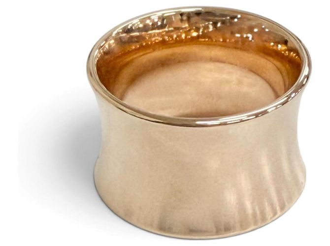 Autre Marque Tiffany & Co. 1837 Rubedo Metal breiter Ring Golden - Ansicht 4