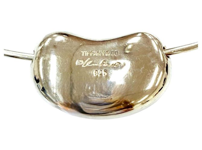 Autre Marque Collana girocollo Tiffany & Co. Elsa Peretti Beans Argento - vista 4