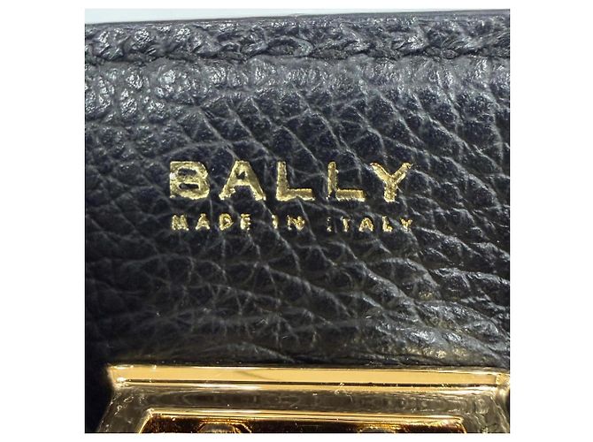 Sac Bally Lock Me Mini Bag Noir - vue 10