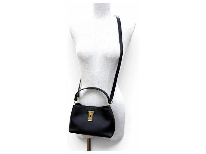 Sac Bally Lock Me Mini Bag Noir - vue 2