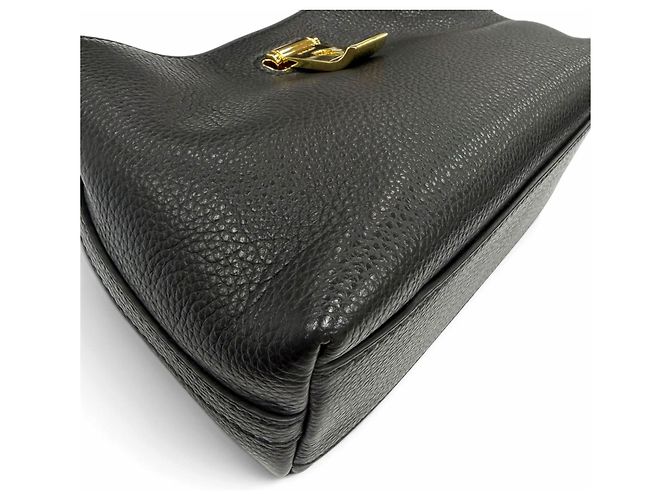 Sac Bally Lock Me Mini Bag Noir - vue 7