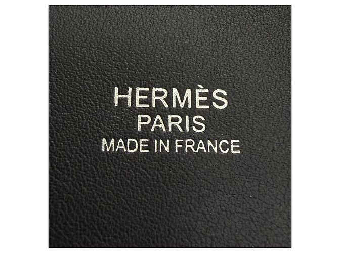 Hermès Mochila Hermes em couro Swift Preto - vista 12