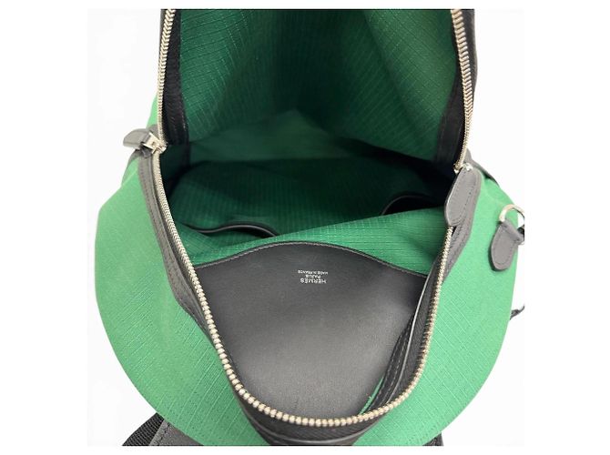 Hermès Mochila Hermes em couro Swift Preto - vista 7