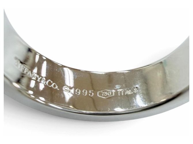 Autre Marque Anello Fascia Tiffany Atlas Diamanti D'oro - vista 7