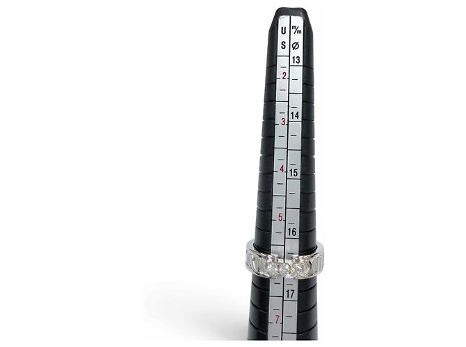 Autre Marque Anello Fascia Tiffany Atlas Diamanti D'oro - vista 9