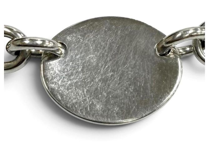 Autre Marque Collana girocollo Tiffany & Co. Return to 925 con medaglione ovale Argento - vista 3