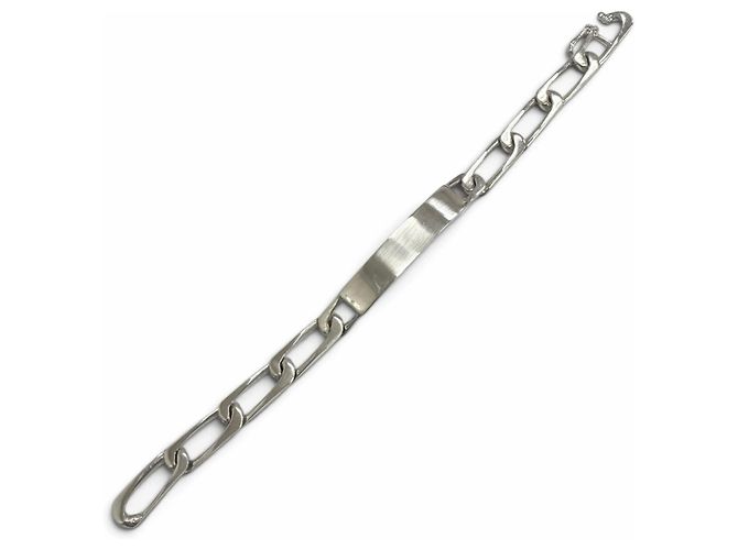 Autre Marque Bracciale con charm Tiffany Vintage Silver Argento - vista 3