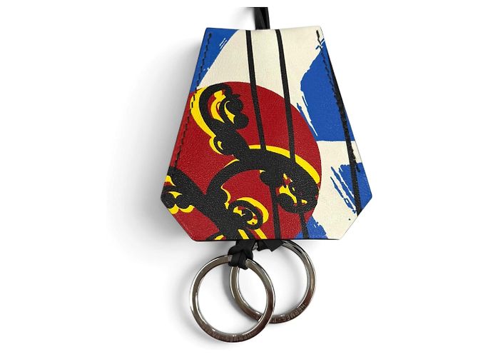 Hermès Collar Hermes Clochette Skate Plata Azul claro - vista 5