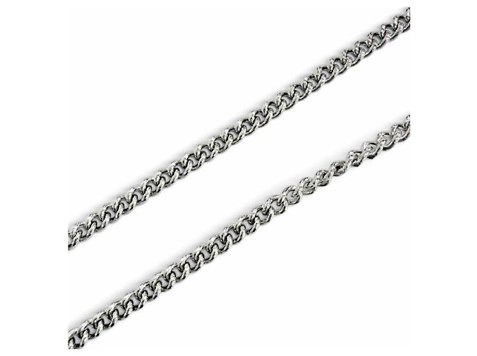 Collana Chanel B25C CC Logo Crystal Cube Argento - vista 8