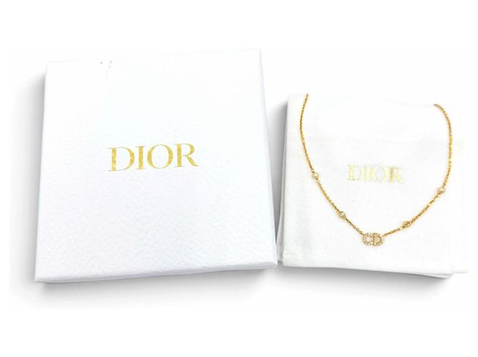 Collar Christian Dior Clair D Lune Dorado - vista 2