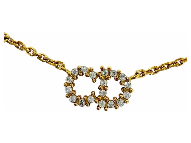 Collar Christian Dior Clair D Lune Dorado - vista 4