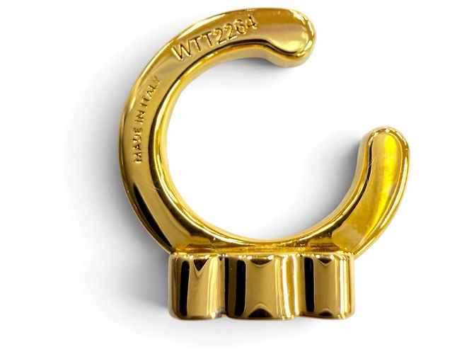 Céline Ear cuff Celine Triomphe Sparkle D'oro - vista 6