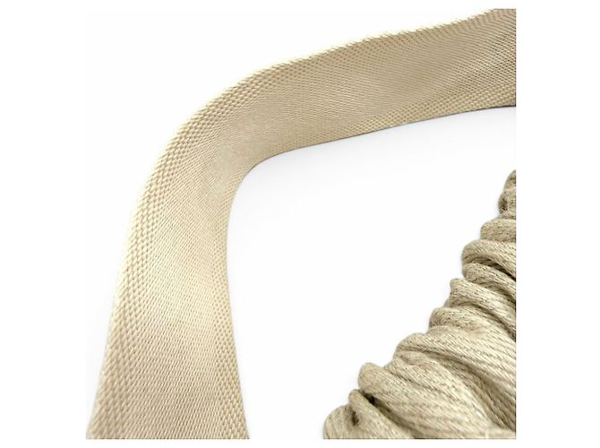 Bolsa Cesto Chloé Woody Small Bege - vista 9