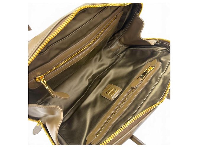 mala Beau Medium Miu Miu Marrom - vista 6