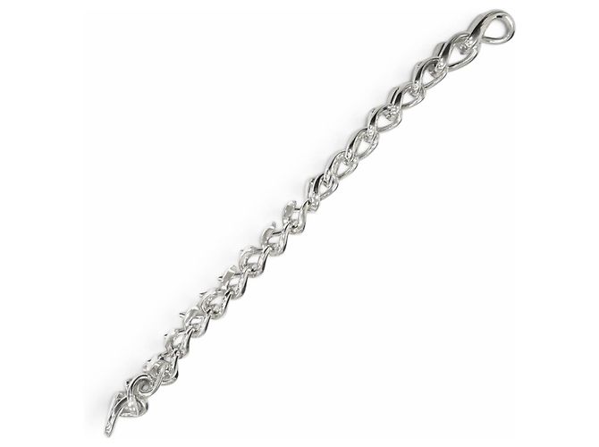 Autre Marque Tiffany & Co. Silver Charm Bracelet Silvery - view 3