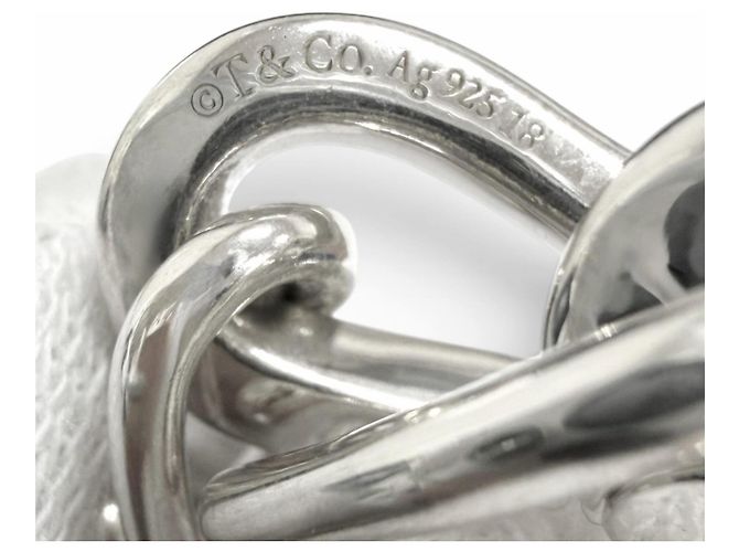Autre Marque Tiffany & Co. Silver Charm Bracelet Silvery - view 5