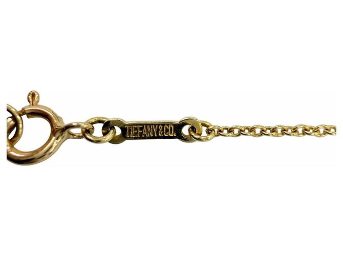Autre Marque Collana con pendente Bird Cross Elsa Peretti Tiffany & Co. D'oro - vista 7