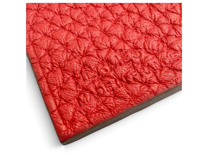 Hermès HERMES Petit H Heart Charm Borsa in pelle Rosso Blu navy - vista 6