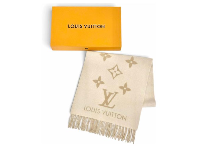 Louis Vuitton Reykjavik Kaschmir-Stola Beige - Ansicht 2