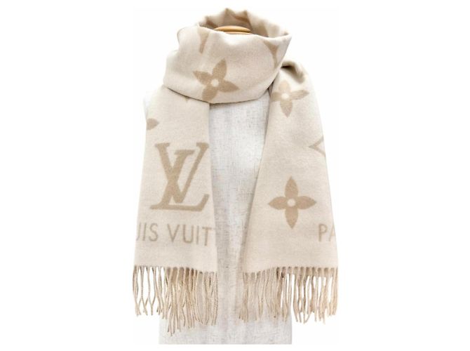 Louis Vuitton Reykjavik Kaschmir-Stola Beige - Ansicht 3