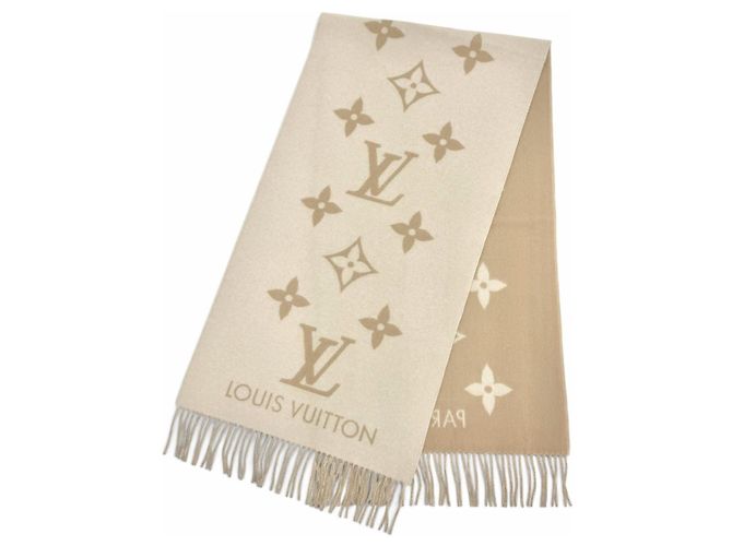 Louis Vuitton Reykjavik Kaschmir-Stola Beige - Ansicht 4