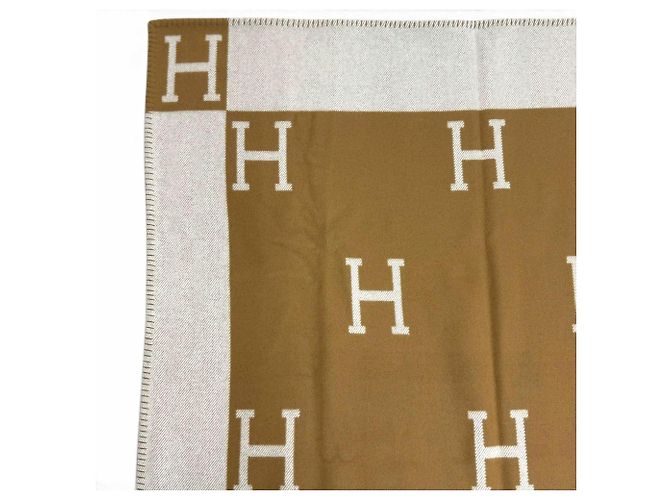 Hermès Hermes Avalon Plaid Wool Cashmere Blanket - view 2