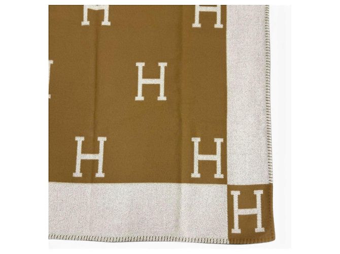 Hermès Hermes Avalon Plaid Wool Cashmere Blanket - view 4