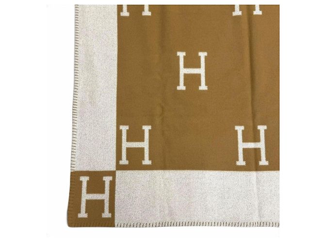 Hermès Hermes Avalon Plaid Wool Cashmere Blanket - view 5