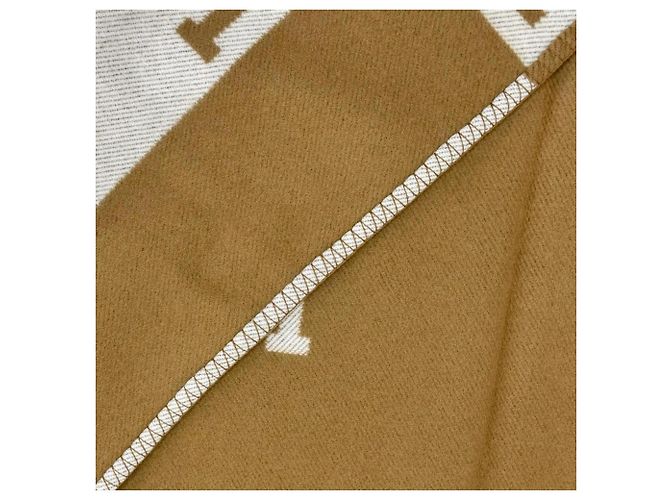 Hermès Hermes Avalon Plaid Wool Cashmere Blanket - view 6