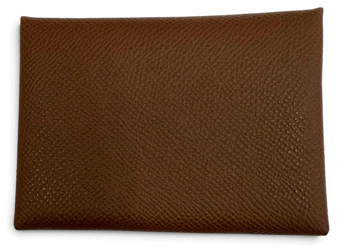 Hermès Hermes Calvi Duo Epsom Leather Coin Case - view 3