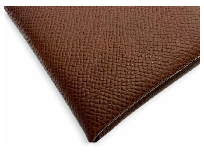 Hermès Hermes Calvi Duo Epsom Leather Coin Case - view 5