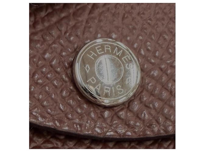 Hermès Hermes Calvi Duo Epsom Leather Coin Case - view 8