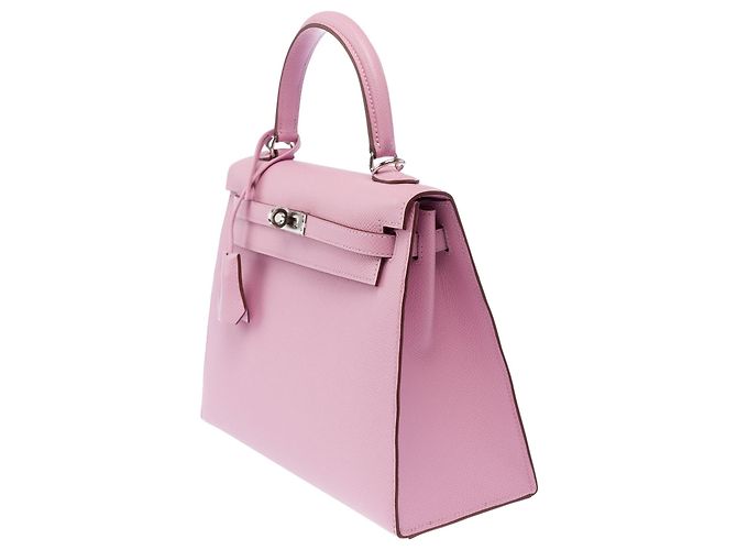 Hermès Borsa HERMES Kelly 25 in Pelle Viola - 103949 Porpora - vista 5