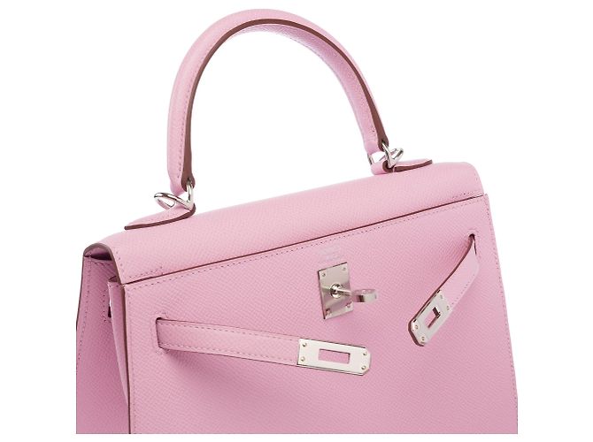 Hermès Borsa HERMES Kelly 25 in Pelle Viola - 103949 Porpora - vista 7