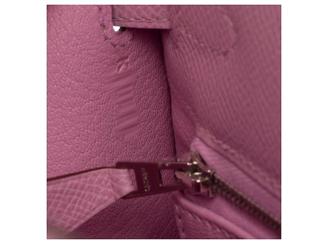 Hermès Borsa HERMES Kelly 25 in Pelle Viola - 103949 Porpora - vista 8