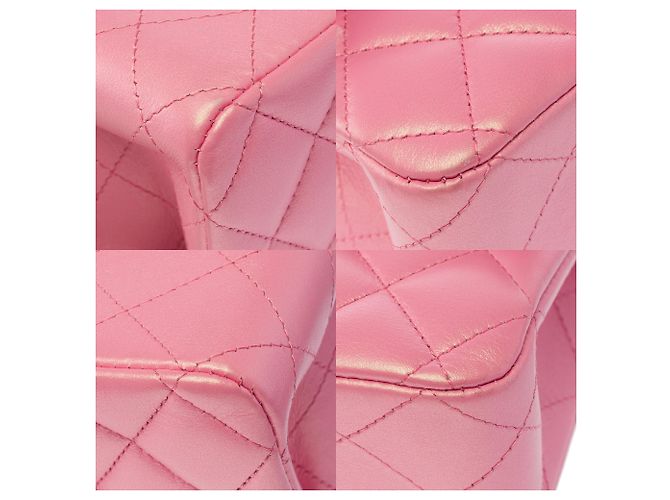 Borsa CHANEL Timeless/Classique in Pelle Rosa - 103968 - vista 12