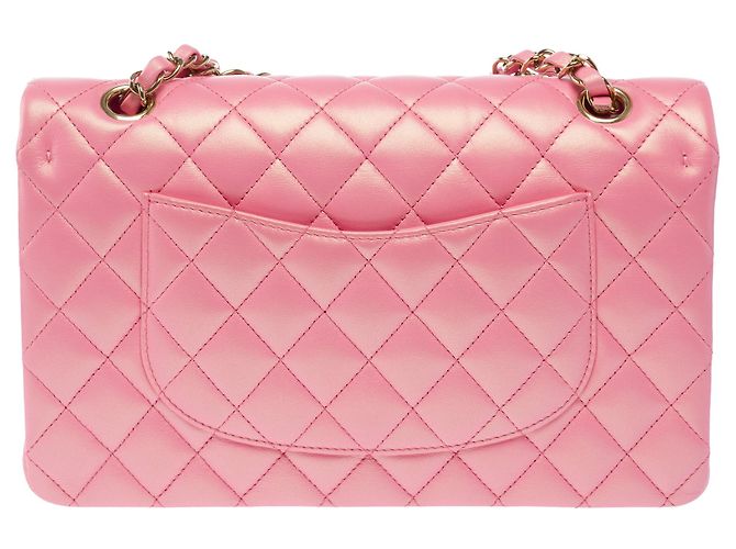 Borsa CHANEL Timeless/Classique in Pelle Rosa - 103968 - vista 4