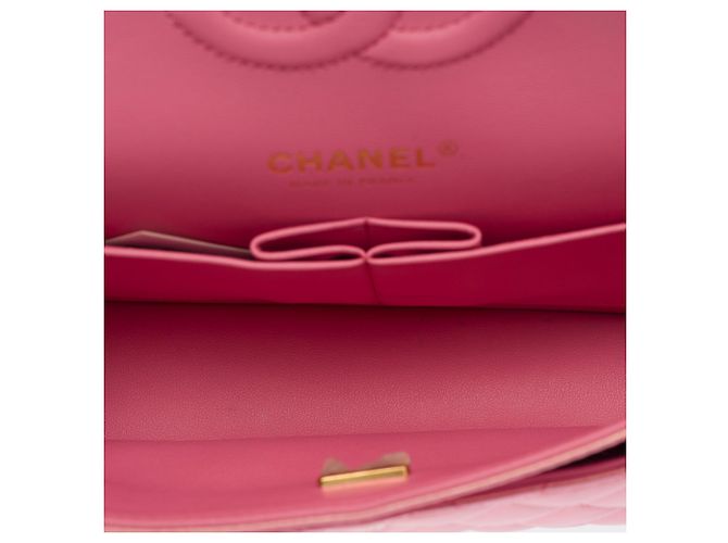 Borsa CHANEL Timeless/Classique in Pelle Rosa - 103968 - vista 9
