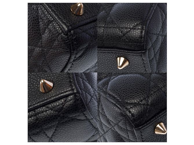Autre Marque Borsa DIOR Lady Dior in Pelle Nera - 103953 Nero - vista 12