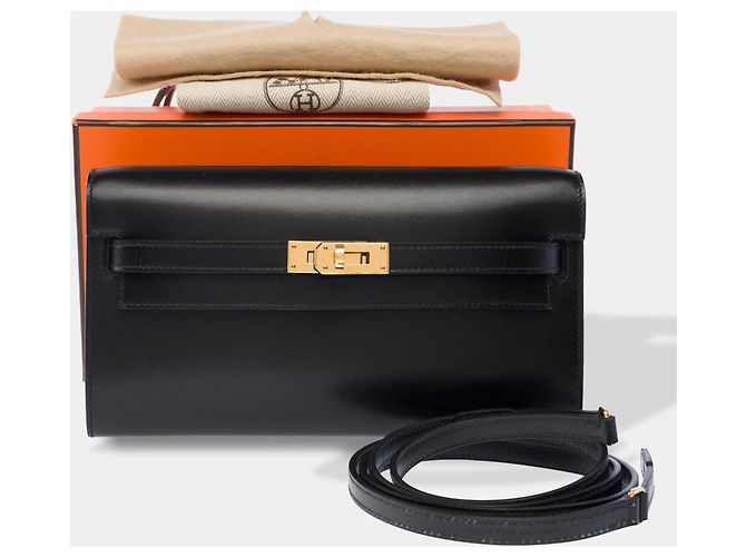 Hermès Borsa HERMES Kelly to go in Pelle Nera - 103956 Nero - vista 2