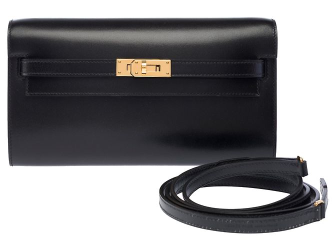 Hermès Borsa HERMES Kelly to go in Pelle Nera - 103956 Nero - vista 3