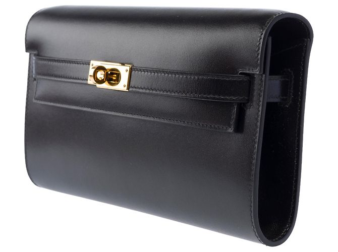 Hermès Borsa HERMES Kelly to go in Pelle Nera - 103956 Nero - vista 5